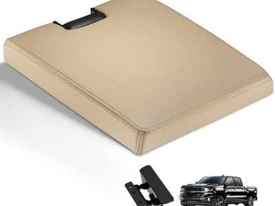 2007-2014 Chevy/GMC Suburban, Silverado, Sierra, Tahoe, Yukon Tan Center Console Lid