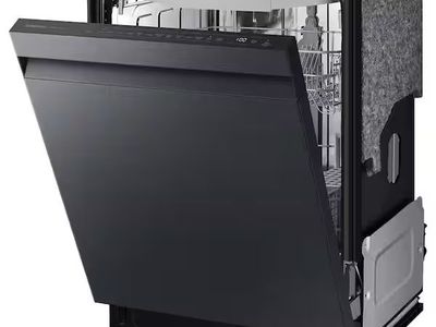 Samsung Smart Built-In Dishwasher with 3rd Rack & StormWash+ - Black Stainless Steel