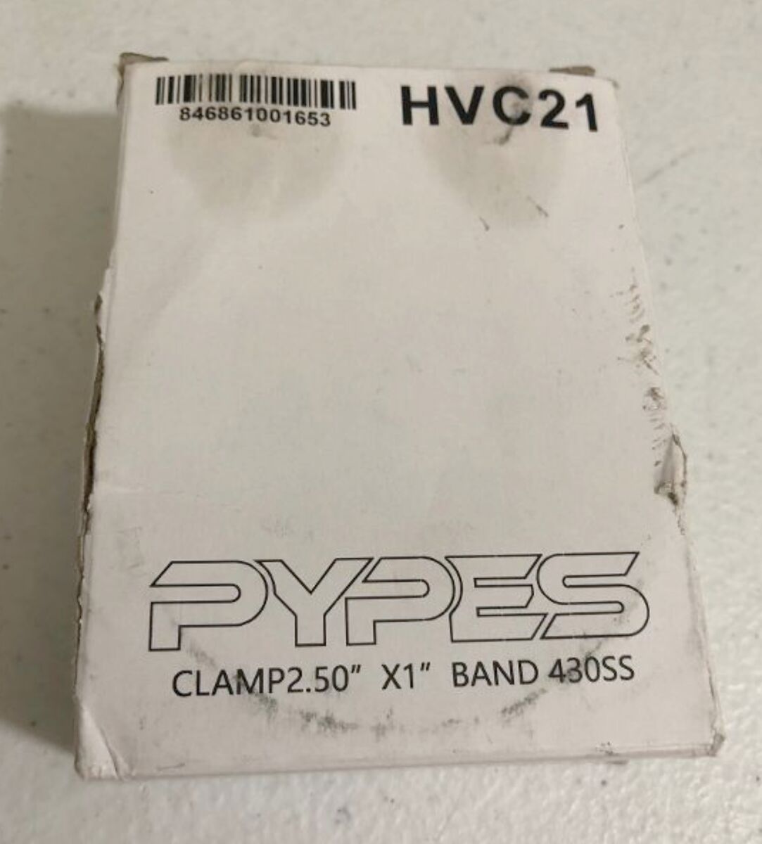 PYPES HVC21 Stainless Band Clamp