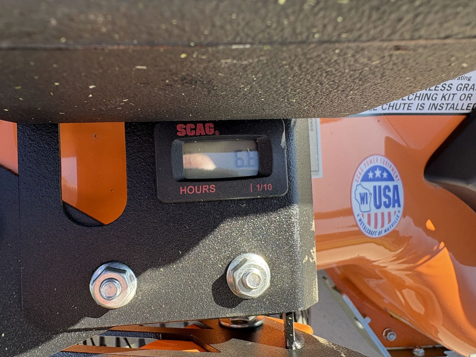 Like New SCAG 30" Commercial Mower - 6.8 hrs use - Save $$