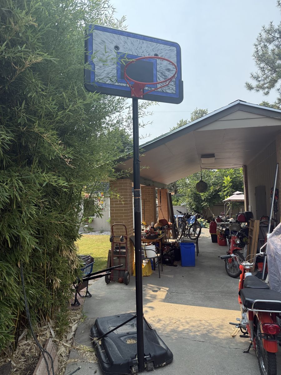 Lifetime basketball hoop