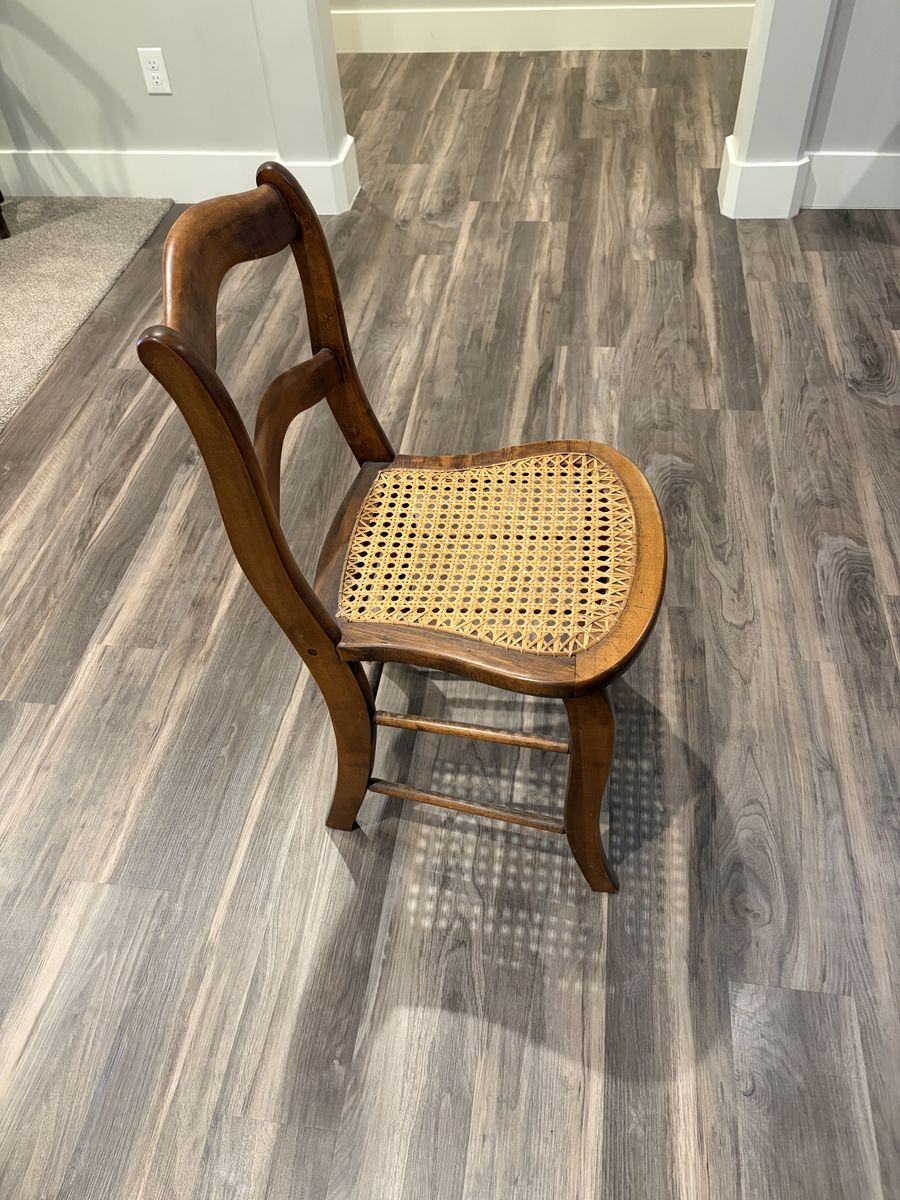 Antique wood chair for sale