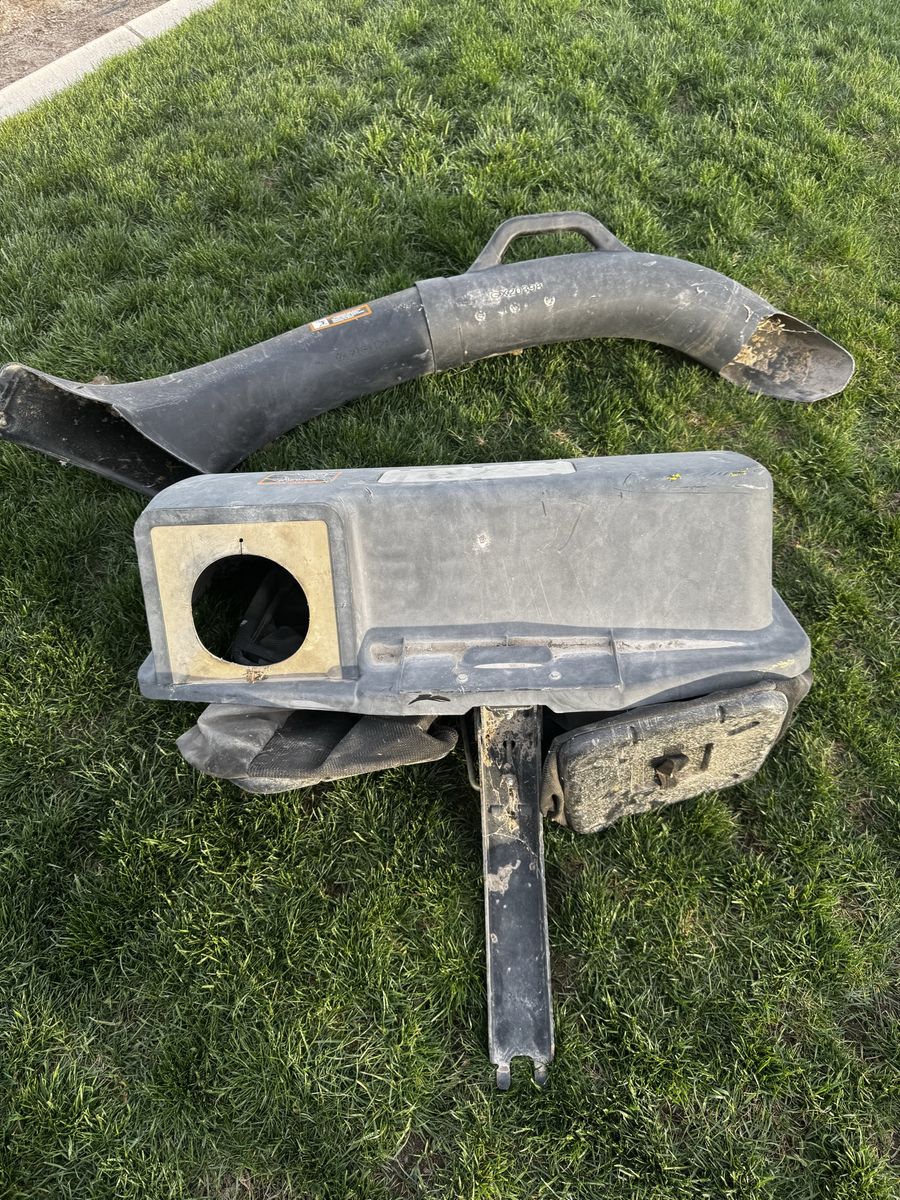 John Deere bagger attachment ***PENDING PICKUP***