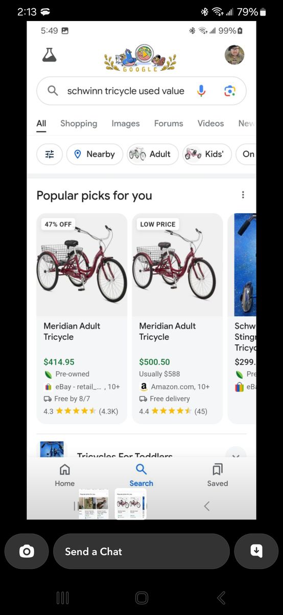 Schwinn Meridian adult tricycle