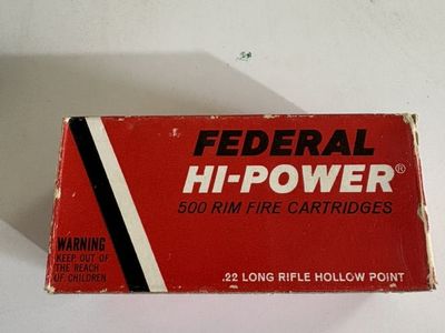 Antique Vintage Federal 22Lr