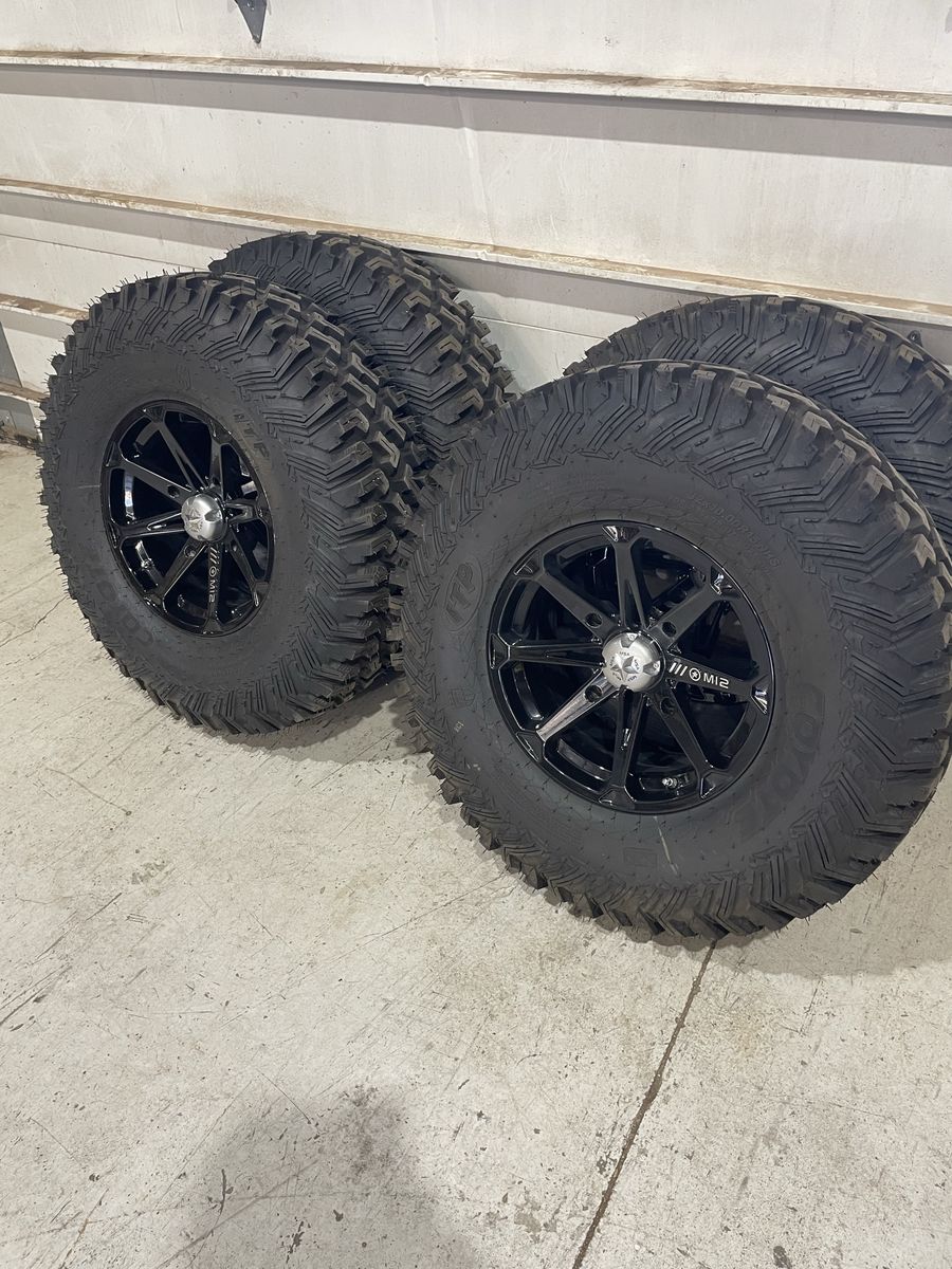 4-32" Coyote Tires & Wheels RZR 1000
