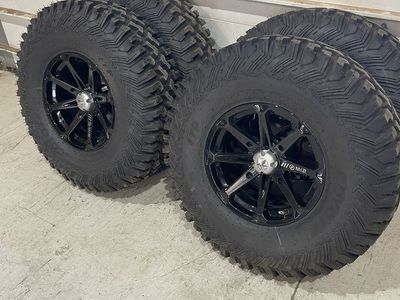 4-32" Coyote Tires & Wheels RZR 1000