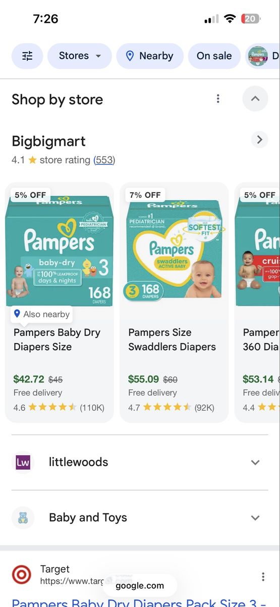 Pampers