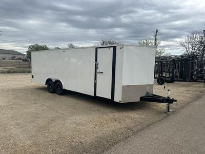 102 X 24' Patriot V-Nose Enclosed Car Carrier Trailer For Sale