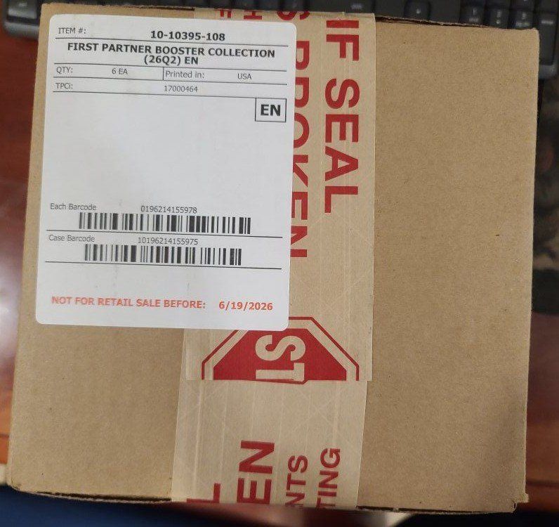 POKEMON First Partner Booster Collection (26Q2) EN Factory Sealed Case of 6 series 2