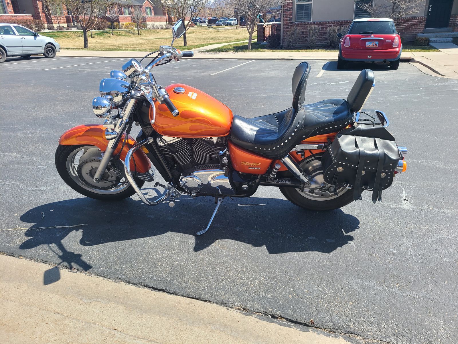 2002 Honda Shadow, 1100cc for sale.