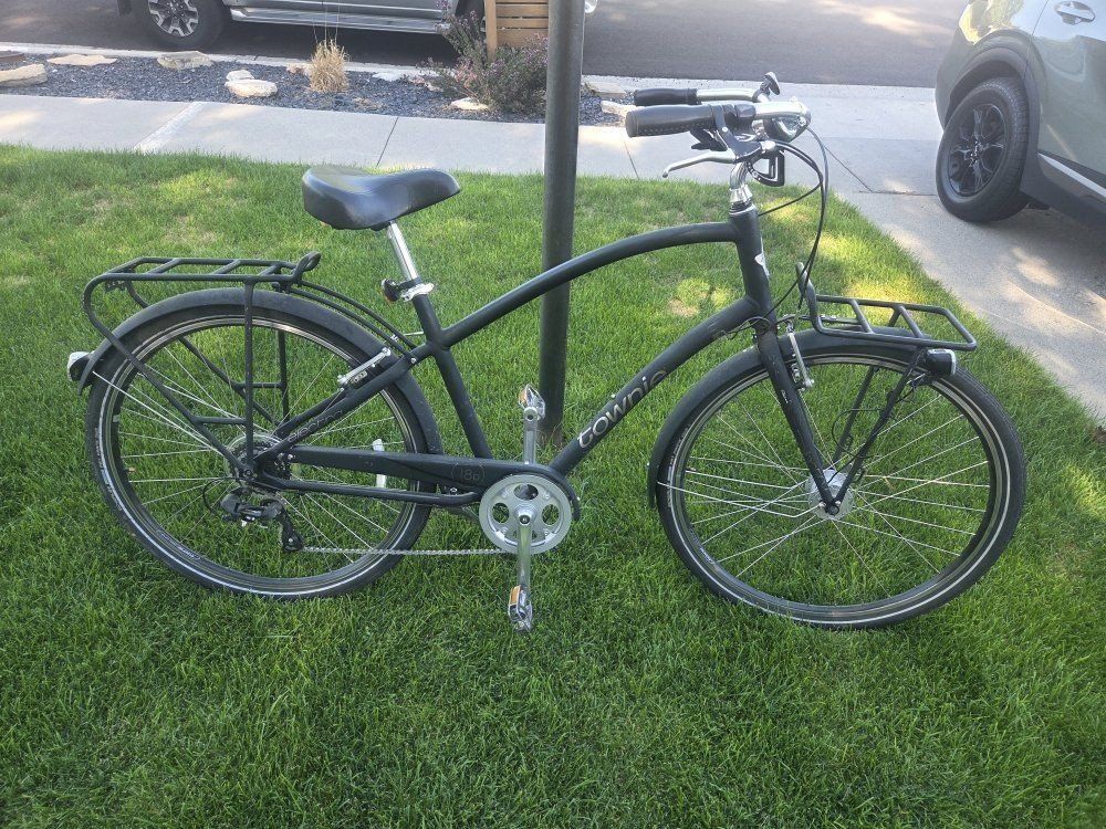 Electra Townie Commute 8D Step-Over Bike – Matte Black