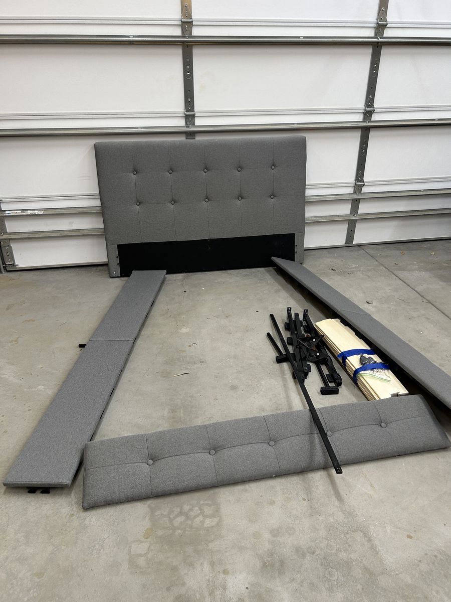Full size bed - no box springs required