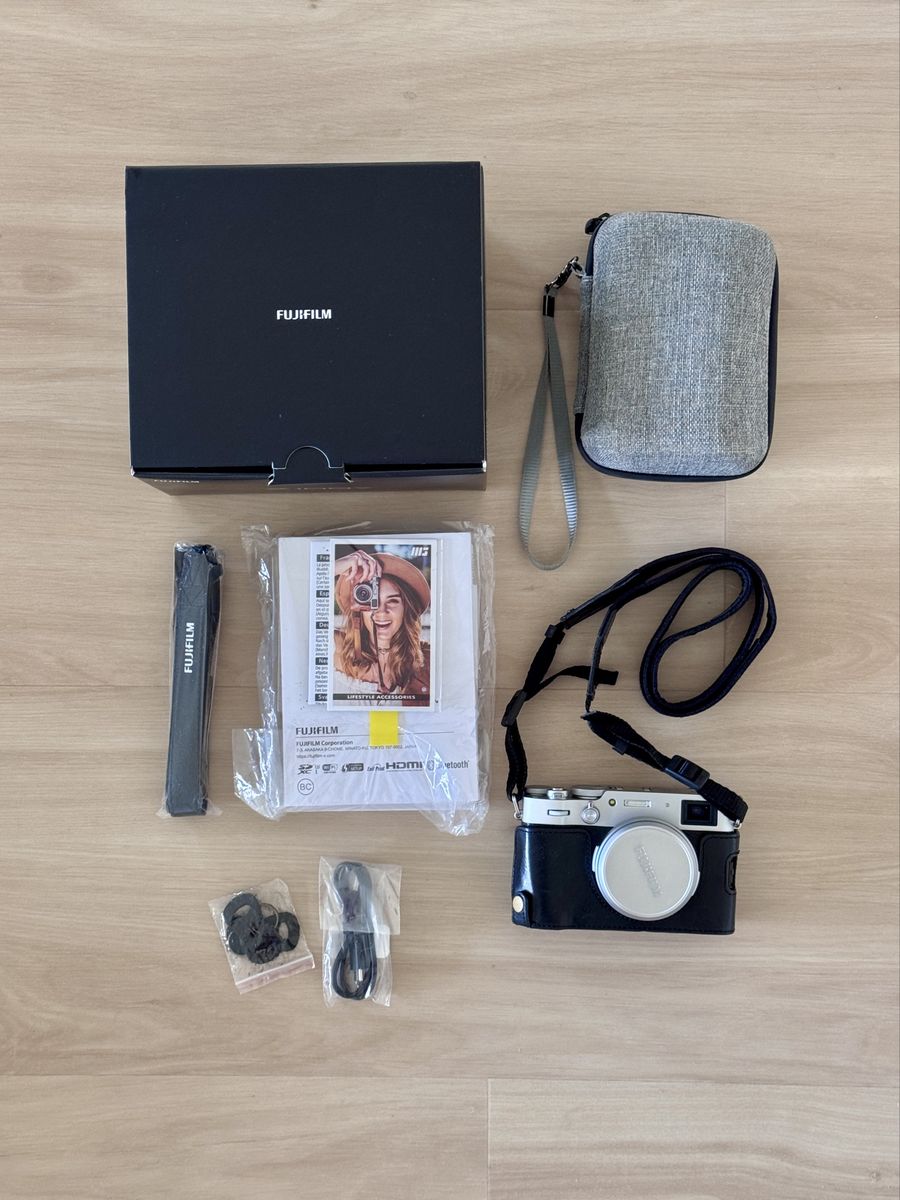 Fujifilm X100V Silver w/ extras