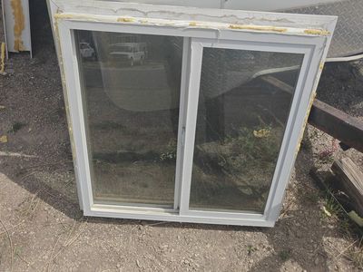 used white window