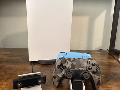 Sony PlayStation 5 Digital Edition Console Bundle - 2 Controllers, HD Camera, SONY Charging Doc. 825GB