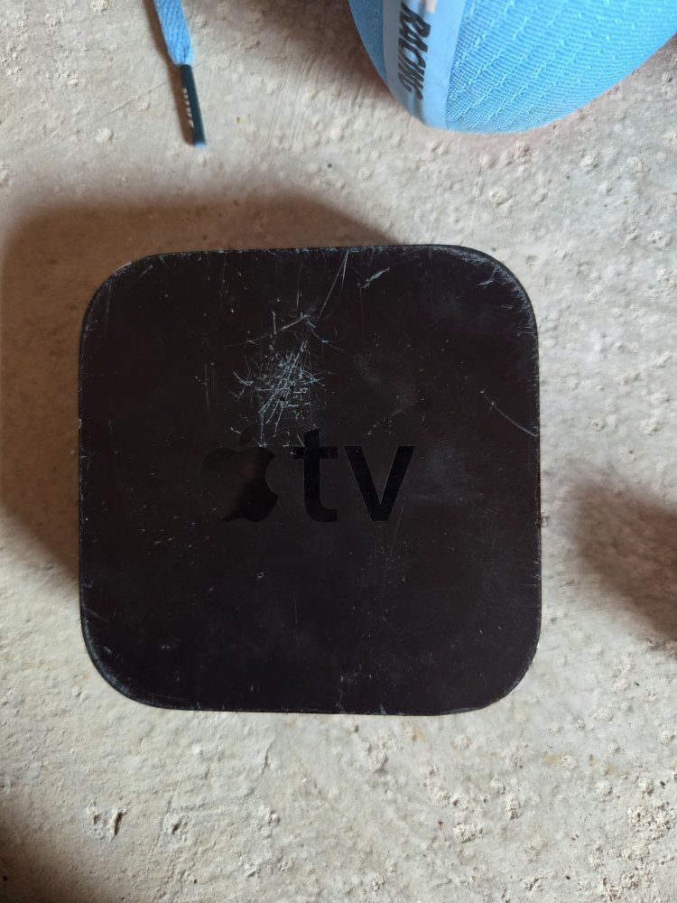Apple TV Streaming Device - Used Condition, Scratched Top Surface