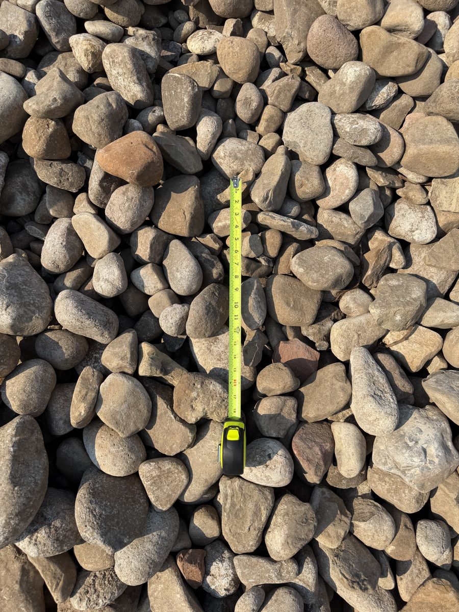 River Rock and Cobble - Washed & Sorted Landscaping Material