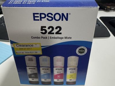 Epson ecotank I’ll refill 522