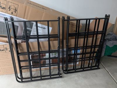 FREE Purple mattress Queen metal folding frame