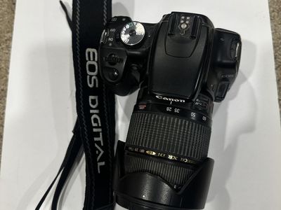 Canon EOS Rebel XS DSLR Camera w/ Tamron AF 28-75mm f/2.8 Lens