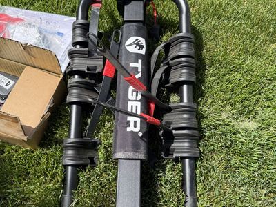 Tyger 4 Bike Carrier Rack Hitch Mount New