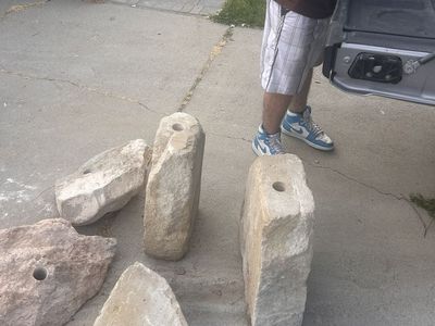 Rock fountains