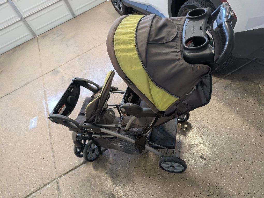Jeep Sit n stand double stroller