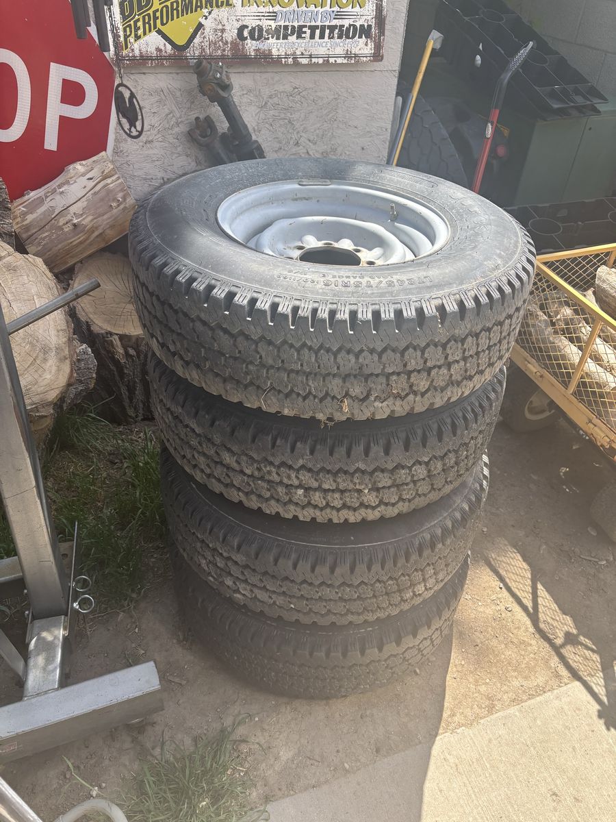 8X6.5 Wheels For Chevy, Ford, Dodge