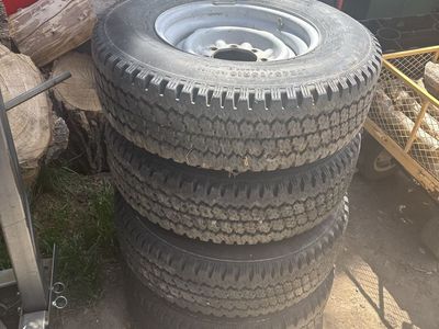 8X6.5 Wheels For Chevy, Ford, Dodge