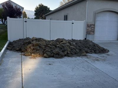 Free dirt. Some is top soil. I’ll help load