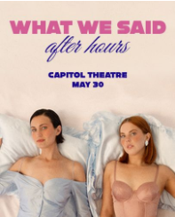 What We Said Show Tickets - 2