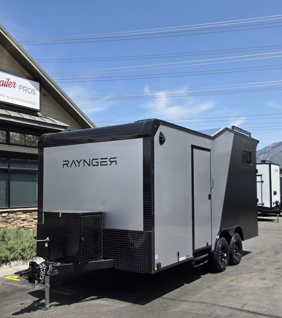 8.5x18 Toy Hauler Travel Trailer Camper R.V. Enclosed Cargo UTV/ATV Pkg Raynger 2026