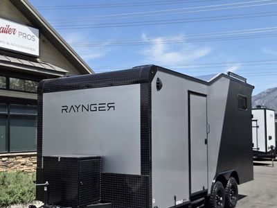 8.5x18 Toy Hauler Travel Trailer Camper R.V. Enclosed Cargo UTV/ATV Pkg Raynger 2026