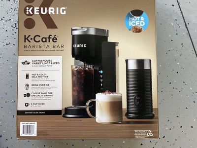 Keurig K-Cafe Barista Bar Single-Serve Coffee Maker & Frother - Hot & Iced