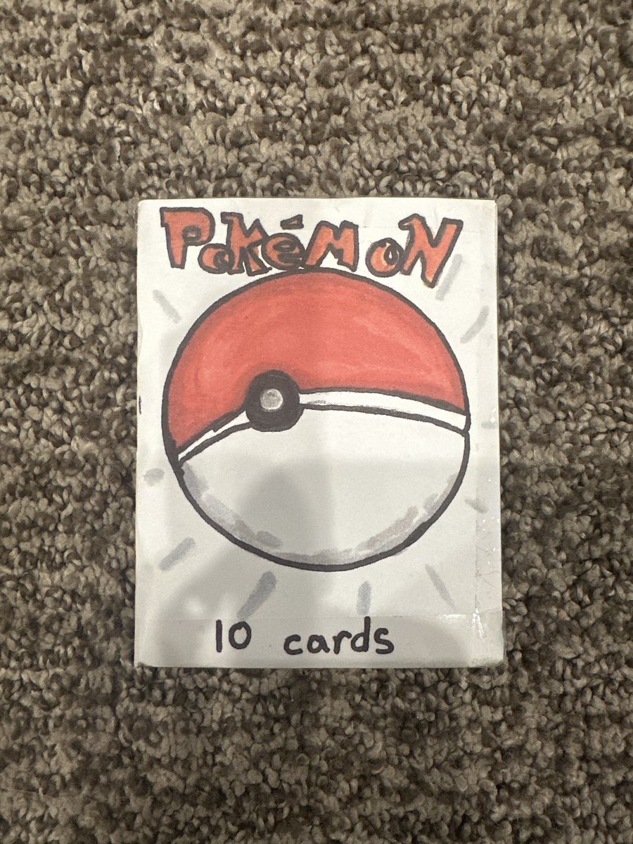 Pokémon Homemade Packs