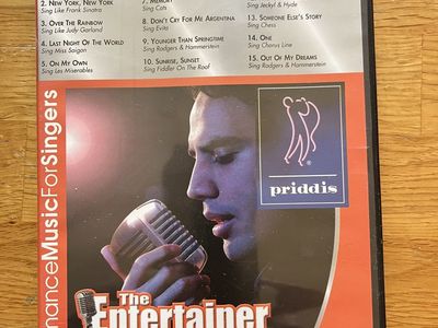 NEW Priddis The Entertainer Series Sing Best of Broadway v.1 DVD Karaoke #8010 Performance Music