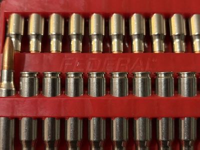 .308 ammo Federal 165gr bonded sp