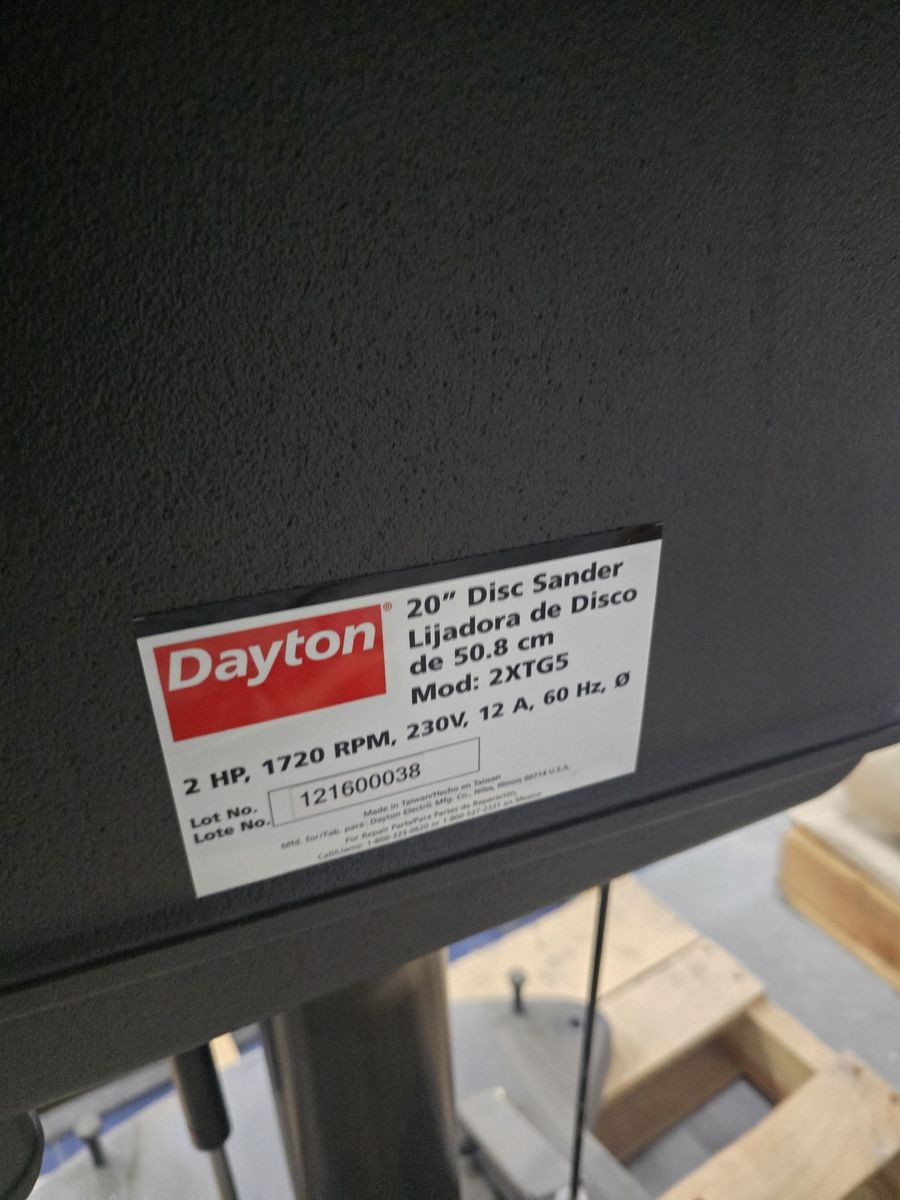 Disc sander