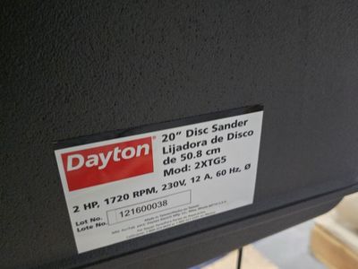Disc sander