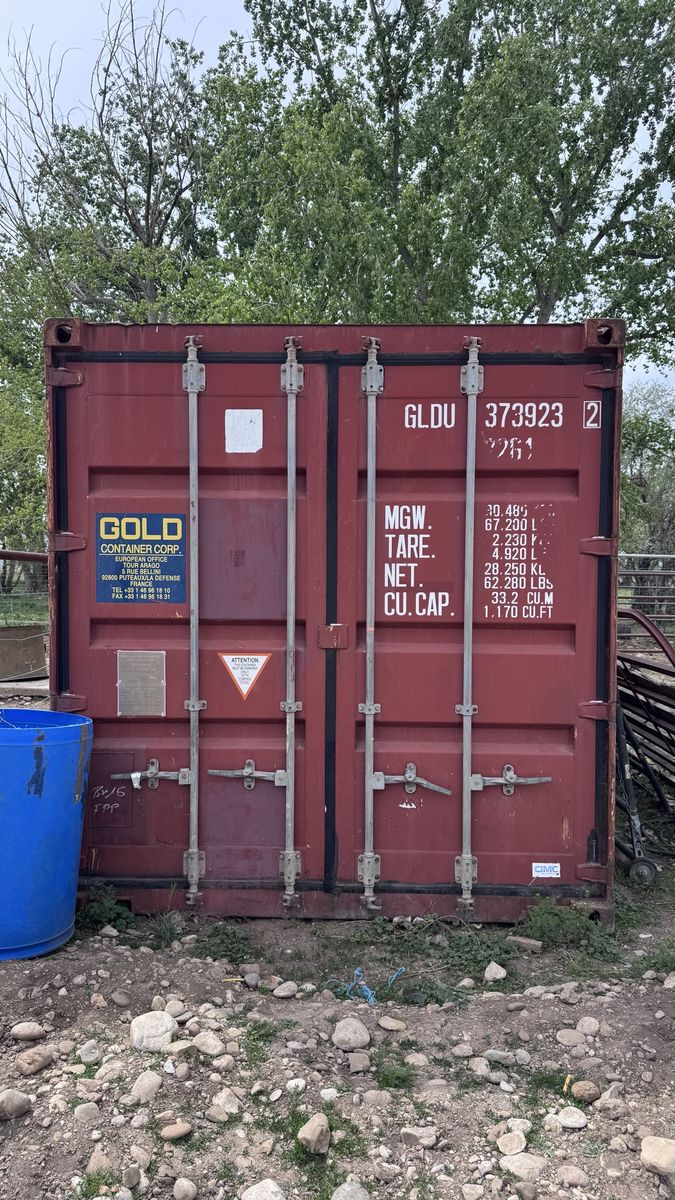 20 ft conex shipping container