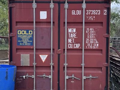 20 ft conex shipping container