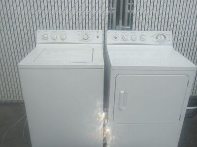 GE washer GE electric dryer