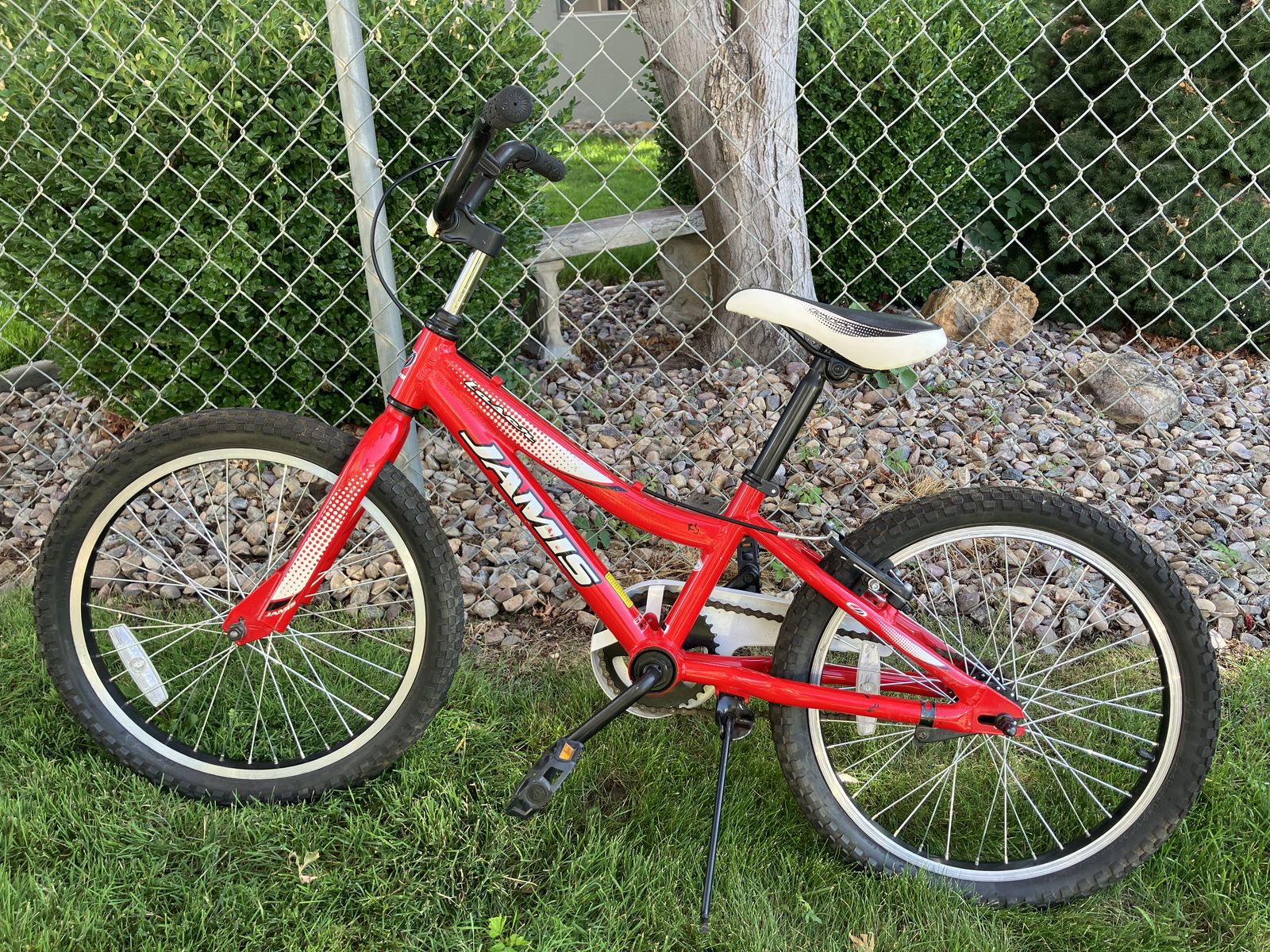 Jamis Laser 20" BMX Bike. Aluminum frame, alloy steel rims.  Excellent condition