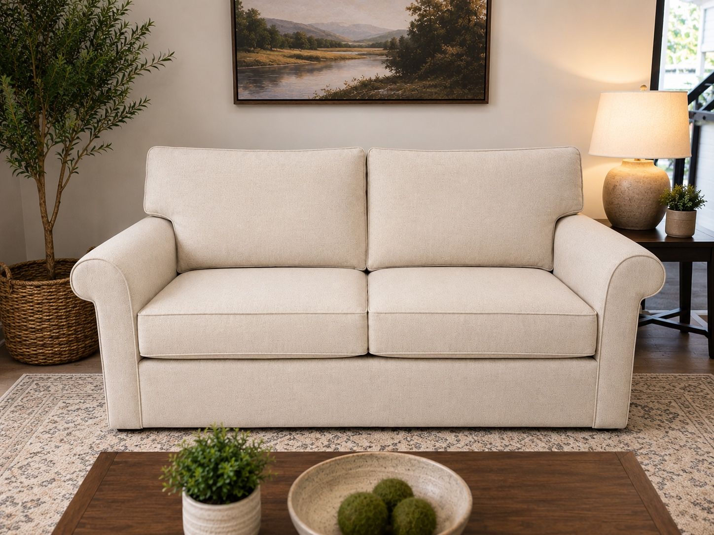 Havertys Queen Sleeper Sofa Couch– Excellent Condition 