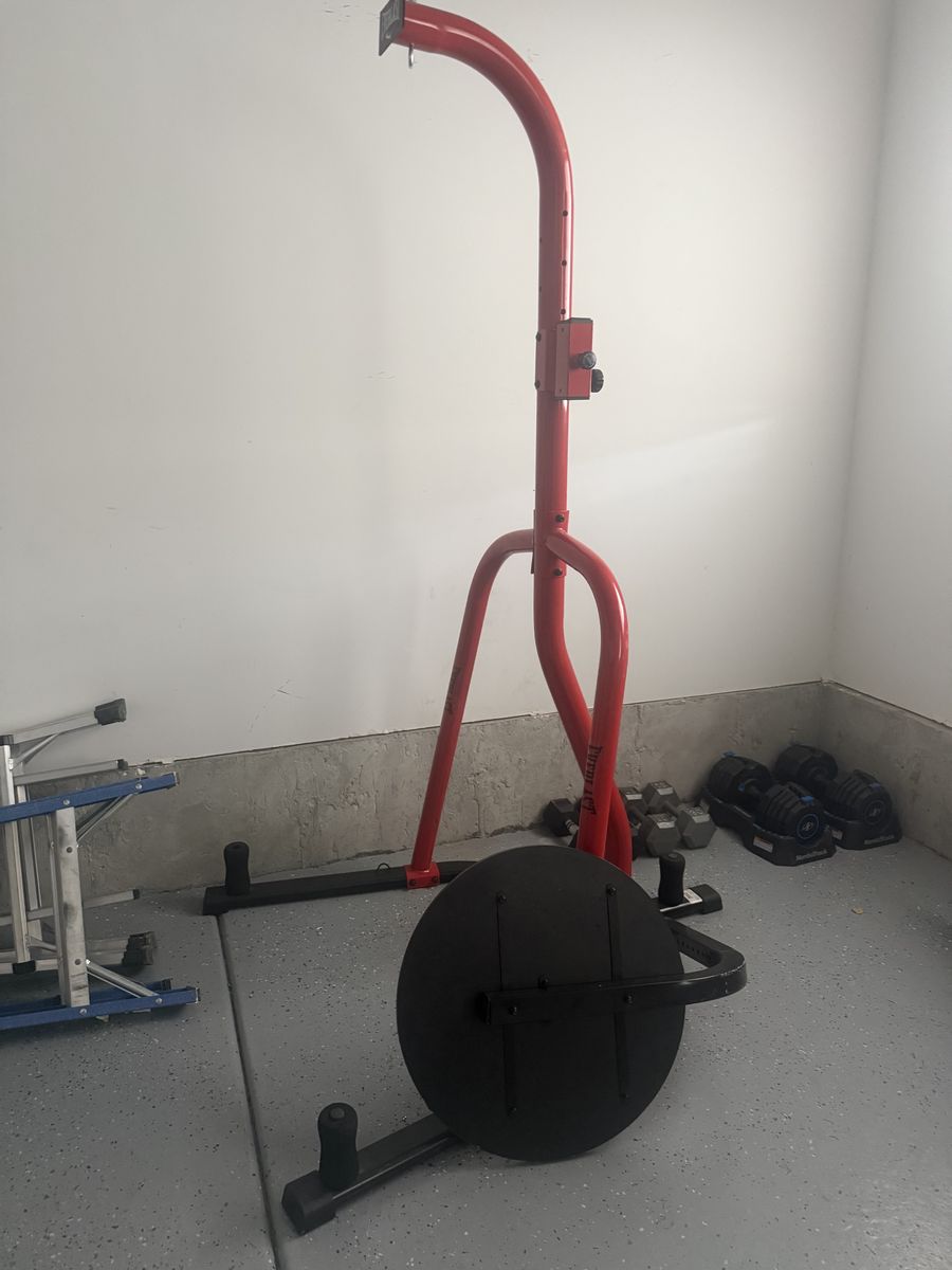 Boxing heavy and speed bag holder