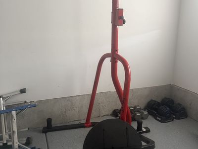 Boxing heavy and speed bag holder