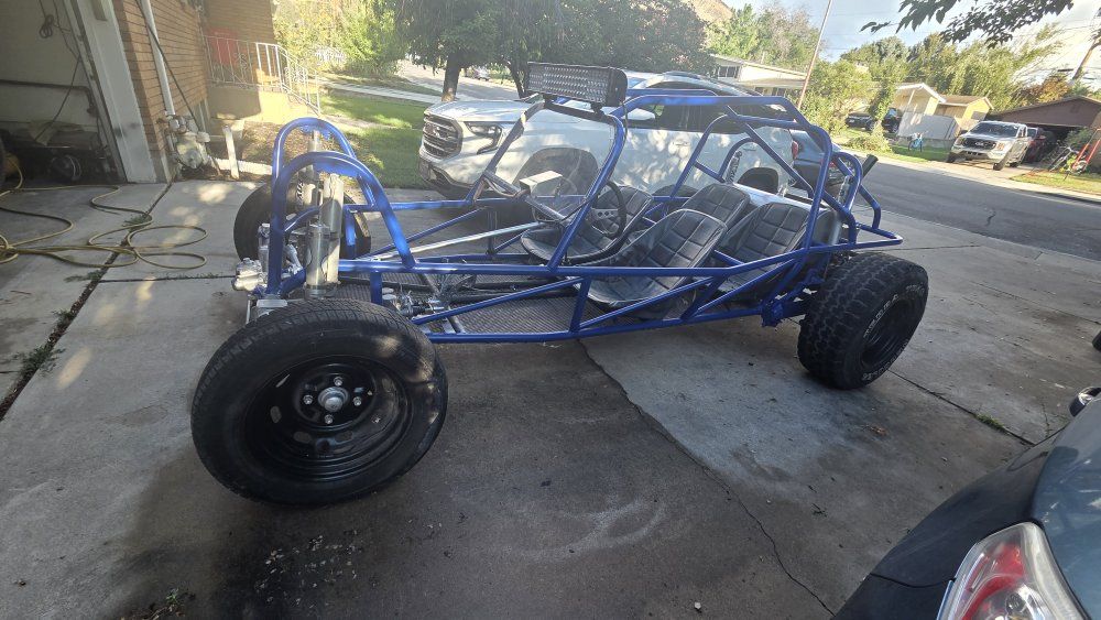 Custom Blue Sand Rail Dune Buggy Off-Road Vehicle