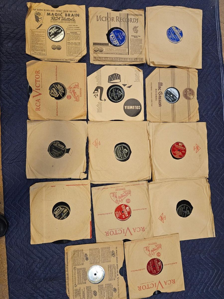 14 very nice 78 rpm records