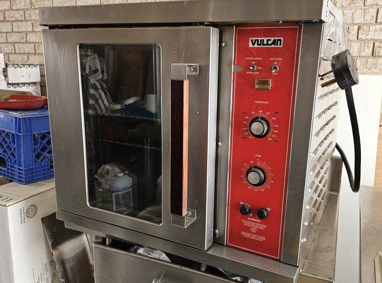 Vulcan Commercial Convection Oven - Stainless Steel with Stand